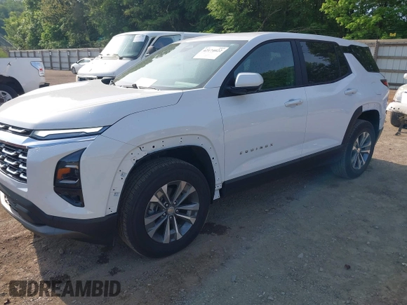2025 Chevrolet Equinox FWD LT with VIN 3GNAXHEG7SL138247, listed as a IAAI auction lot 42174022 with 8,285 mi miles and . Bid and sale history available at DreamBid. Image 18.