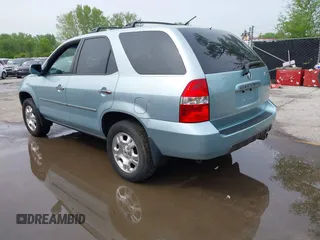 2002 Acura MDX with VIN 2HNYD18242H535635, listed as a IAAI auction lot 42123568 with 170,057 mi miles. Bid and sale history available at carsss.com. Image 3.
