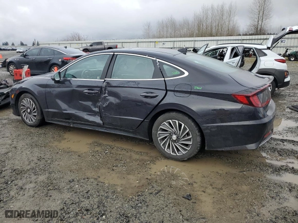 2023 Hyundai Sonata Hybrid Limited with VIN KMHL54JJ2PA055708, listed as a Copart auction lot 45769345 with 32,444 mi miles and Salvage Title. Bid and sale history available at carsss.com. Image 2.