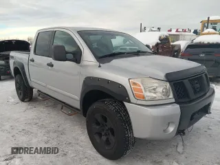 2005 Nissan Titan SE with VIN 1N6BA07B15N535701, listed as a Copart auction lot 46502565 with 180,923 mi miles and Salvage Title. Bid and sale history available at DreamBid. Image 4.