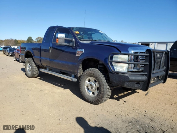 2010 Ford Super Duty F-250 SRW XL with VIN 1FTSX2BR9AEB41035, listed as a Copart auction lot 83197184 with 0 mi miles and Salvage Title. Bid and sale history available at carsss.com. Image 4.