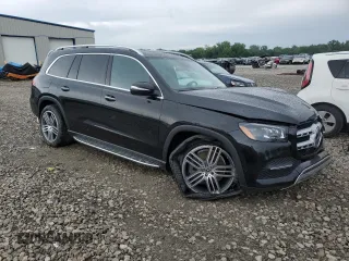 2021 Mercedes-Benz GLS 450 with VIN 4JGFF5KE0MA435353, listed as a Copart auction lot 54614174 with 26,752 mi miles and . Bid and sale history available at DreamBid. Image 4.