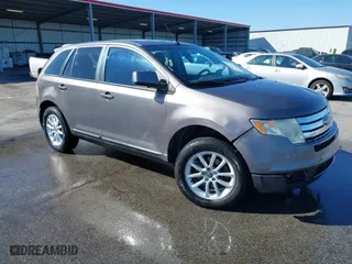 2010 Ford Edge SEL with VIN 2FMDK3JCXABA50115, listed as a IAAI auction lot 41758678 with 207,033 mi miles. Bid and sale history available at carsss.com. Image 1.