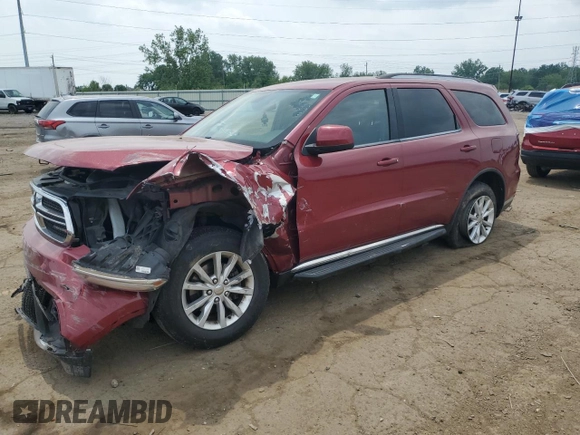 2015 Dodge Durango SXT with VIN 1C4RDJAG0FC120787, listed as a Copart auction lot 59395095 with 125,223 mi miles and Salvage title. Bid and sale history available at DreamBid. Image 1.