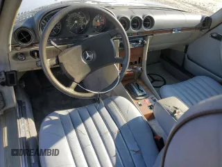 1983 Mercedes-Benz 380 SL with VIN WDBBA45AXDB027231, listed as a Copart auction lot 44577535 with 117,712 mi miles and Clean Title. Bid and sale history available at carsss.com. Image 8.