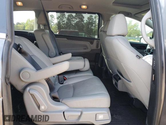 2024 Honda Odyssey EX-L with VIN 5FNRL6H6XRB016148, listed as a Copart auction lot 50639375 with 27,113 mi miles and Salvage Title. Bid and sale history available at DreamBid. Image 11.