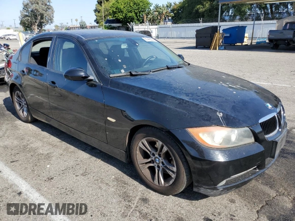 2008 BMW 3 Series 328i with VIN WBAVC535X8FZ86242, listed as a Copart auction lot 61445535 with 171,359 mi miles and Clean title. Bid and sale history available at DreamBid. Image 4.