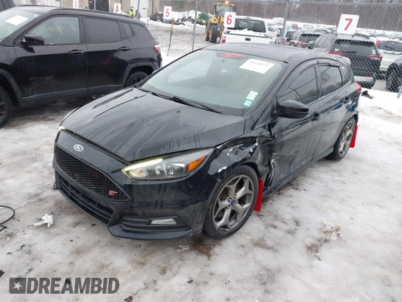 2018 Ford Focus ST with VIN 1FADP3L90JL242656, listed as a IAAI auction lot 41634222 with 114,481 mi miles and . Bid and sale history available at DreamBid. Image 21.