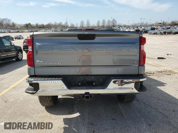 2021 Chevrolet Silverado 1500 LT with VIN 1GCUYDED4MZ142740, listed as a Copart auction lot 48862435 with Not Provided miles and Salvage Title. Bid and sale history available at DreamBid. Image 6.
