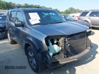 2012 Honda Pilot EX-L with VIN 5FNYF3H66CB016365, listed as a IAAI auction lot 42563876 with 149,839 mi miles and . Bid and sale history available at DreamBid. Image 1.