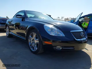 2006 Lexus SC 430 with VIN JTHFN48Y169004459, listed as a IAAI auction lot 41860732 with NaN miles. Bid and sale history available at carsss.com. Image 1.