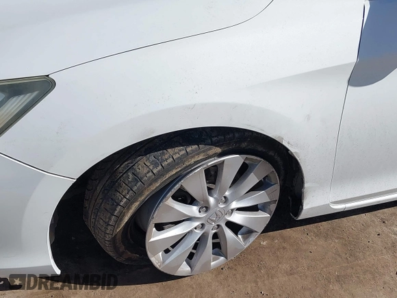 2013 Honda Accord EX-L with VIN 1HGCR2F82DA155081, listed as a IAAI auction lot 41233014 with 192,450 mi miles and . Bid and sale history available at DreamBid. Image 6.
