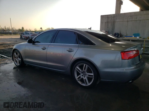 2015 Audi A6 2.0T Premium with VIN WAUCFAFC9FN013874, listed as a Copart auction lot 48840633 with 0 mi miles. Bid and sale history available at carsss.com. Image 2.