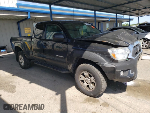 2013 Toyota Tacoma PreRunner with VIN 5TFTU4GN4DX051041, listed as a Copart auction lot 52575285 with 181,443 mi miles and Salvage Title. Bid and sale history available at carsss.com. Image 4.