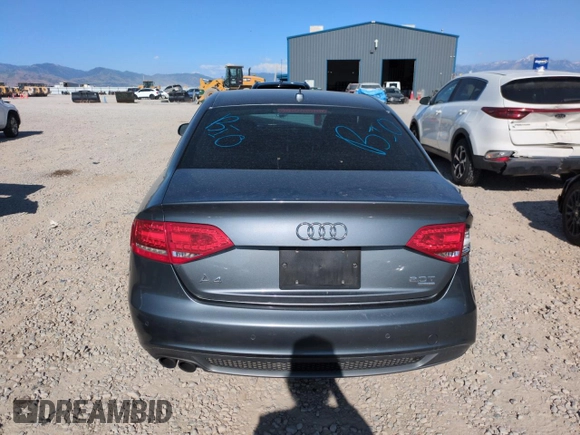 2012 Audi A4 Premium Plus z VIN WAUFFAFL3CN014690, wystawiony jako Copart lot #59499585 z przebiegiem Nie podano mil oraz Czysty tytuł • Clean title. Historia ofert i sprzedaży dostępna na DreamBid. Obrazek 6.