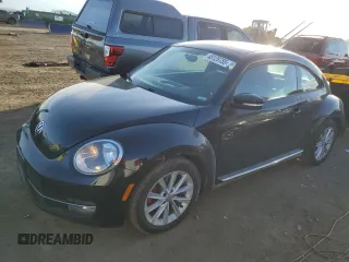 2012 Volkswagen Beetle 2.0T Turbo w/Sun/Snd/Nav PZEV with VIN 3VWVA7AT3CM628606, listed as a Copart auction lot 48128755 with 110,002 mi miles and Salvage Title. Bid and sale history available at carsss.com. Image 1.