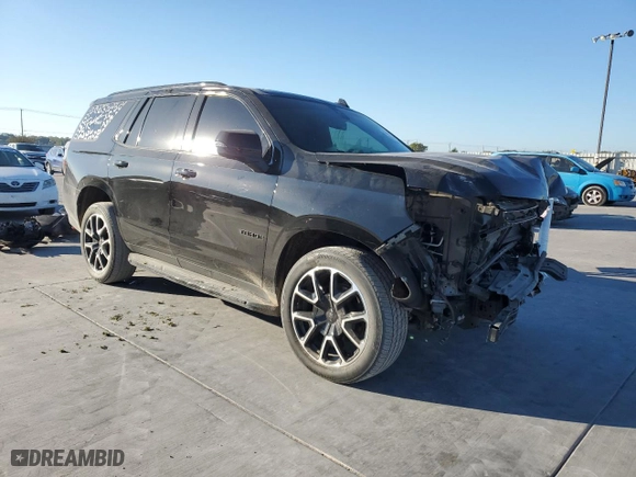 2022 Chevrolet Tahoe RST with VIN 1GNSKRKLXNR273195, listed as a Copart auction lot 76132594 with 31,621 mi miles and Salvage Title. Bid and sale history available at carsss.com. Image 4.