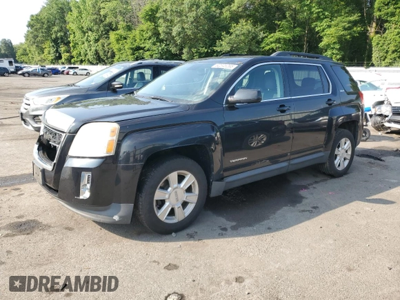 2012 GMC Terrain SLE-2 with VIN 2GKALSEK3C6332001, listed as a Copart auction lot 62345265 with 128,166 mi miles and Salvage title. Bid and sale history available at DreamBid. Image 1.