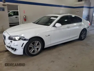 2011 BMW 5 Series 528i with VIN WBAFR1C56BC737182, listed as a Copart auction lot 47447965 with 159,179 mi miles and Salvage Title. Bid and sale history available at carsss.com. Image 1.