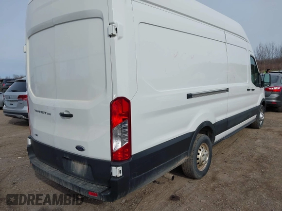 2023 Ford Transit Cargo with VIN 1FTBR3U80PKA70337, listed as a IAAI auction lot 41895248 with 51,430 mi miles and . Bid and sale history available at DreamBid. Image 4.