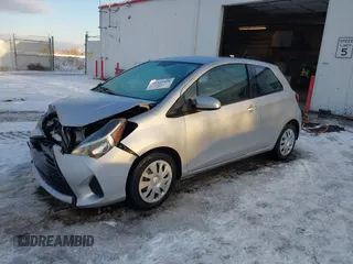 2015 Toyota Yaris L with VIN VNKJTUD36FA036518, listed as a IAAI auction lot 41233406 with 138,481 mi miles. Bid and sale history available at carsss.com. Image 19.