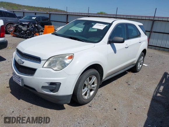 2013 Chevrolet Equinox LS with VIN 2GNALBEK1D6432845, listed as a IAAI auction lot 42008299 with 188,244 mi miles. Bid and sale history available at carsss.com. Image 2.