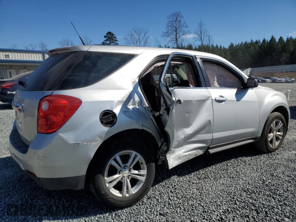 2013 Chevrolet Equinox LS with VIN 1GNALBEK6DZ105524, listed as a Copart auction lot 47065395 with Not Provided miles and Salvage Title. Bid and sale history available at DreamBid. Image 3.