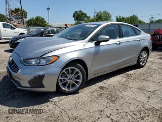 2020 Ford Fusion SE z VIN 3FA6P0LU5LR229496, wystawiony jako Copart lot #62002505 z przebiegiem 19 422 mil mil oraz Szkoda całkowita • Salvage title. Historia ofert i sprzedaży dostępna na DreamBid. Obrazek 1.