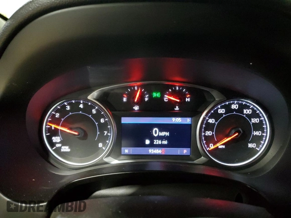 2021 GMC Terrain SLT with VIN 3GKALVEV2ML312279, listed as a Copart auction lot 86214074 with 93,484 mi miles and Clean Title. Bid and sale history available at DreamBid. Image 9.