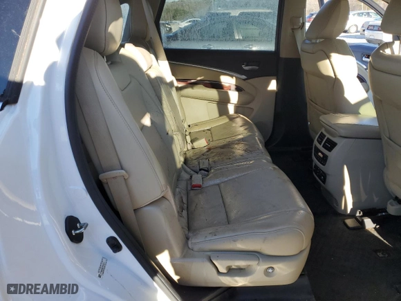 2015 Acura MDX Advance/Entertainment Pkg with VIN 5FRYD3H82FB008516, listed as a Copart auction lot 42458635 with 59,248 mi miles and Salvage Title. Bid and sale history available at carsss.com. Image 11.