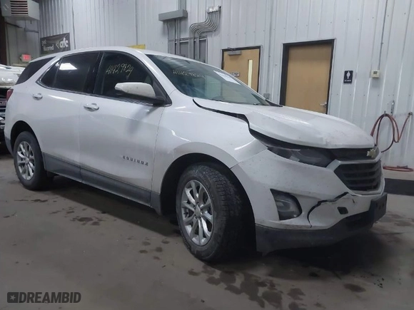 2019 Chevrolet Equinox LT with VIN 2GNAXUEV2K6258730, listed as a IAAI auction lot 41429824 with 72,435 mi miles. Bid and sale history available at carsss.com. Image 1.