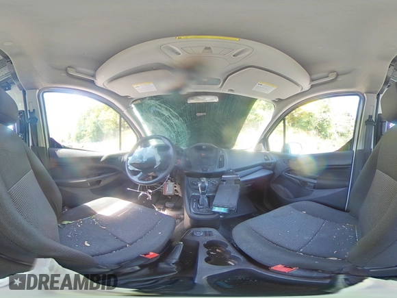 2018 Ford Transit Connect XL with VIN NM0LE7E78J1349767, listed as a Copart auction lot 56518855 with 236,866 mi miles and Salvage title. Bid and sale history available at DreamBid. Image 15.
