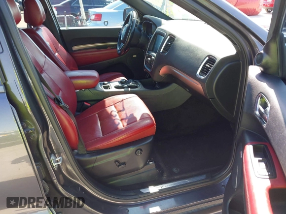 2017 Dodge Durango R/T with VIN 1C4SDJCT7HC678926, listed as a IAAI auction lot 42030357 with 142,084 mi miles and . Bid and sale history available at carsss.com. Image 5.