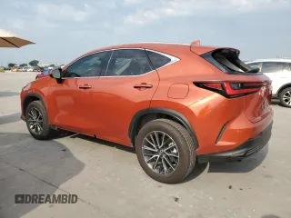 2022 Lexus NX 250 Premium with VIN JTJGDCAZ9N2004588, listed as a Copart auction lot 57081073 with 10,742 mi miles and . Bid and sale history available at DreamBid. Image 2.