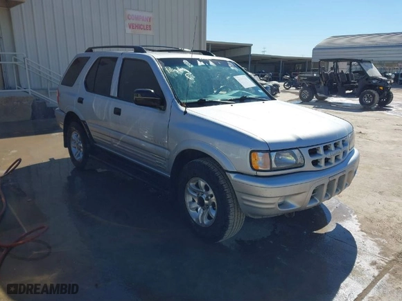 2002 Isuzu Rodeo S with VIN 4S2CK58WX24321556, listed as a IAAI auction lot 41405981 with 172,590 mi miles. Bid and sale history available at carsss.com. Image 1.