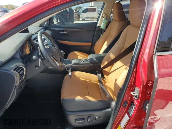 2020 Lexus NX 300 with VIN JTJAARBZ4L5011167, listed as a Copart auction lot 62017015 with 24,375 mi miles and Salvage title. Bid and sale history available at DreamBid. Image 7.