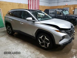 2022 Hyundai Tucson Limited with VIN 5NMJECAE1NH101704, listed as a Copart auction lot 50551045 with 74,176 mi miles and Non Repairable. Bid and sale history available at carsss.com. Image 4.