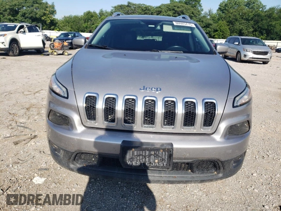 2018 Jeep Cherokee Latitude Plus with VIN 1C4PJLLB5JD519064, listed as a Copart auction lot 60925715 with 161,999 mi miles and Salvage title. Bid and sale history available at DreamBid. Image 5.