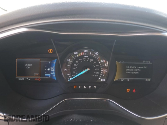 2016 Ford Fusion SE with VIN 3FA6P0HD4GR176921, listed as a Copart auction lot 51048975 with 140,921 mi miles and Salvage Title. Bid and sale history available at carsss.com. Image 9.