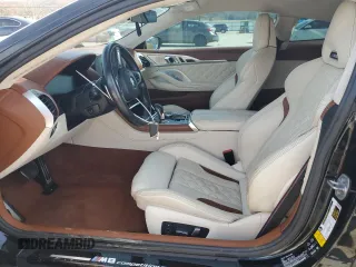 2020 BMW M8 Competition with VIN WBSAE0C01LBM08459, listed as a Copart auction lot 45227915 with 42,421 mi miles and Salvage Title. Bid and sale history available at carsss.com. Image 7.