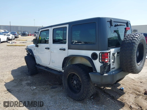 2017 Jeep Wrangler Unlimited Sport с VIN 1C4BJWDG4HL549310, выставлен на аукционе IAAI как лот 42205370 с пробегом 84 226 миль миль и . История ставок и продаж доступна на DreamBid. Изображение 3.