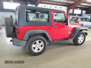 2010 Jeep Wrangler Sport with VIN 1J4AA2D14AL185552, listed as a Copart auction lot 54823975 with 148,999 mi miles and Clean Title. Bid and sale history available at carsss.com. Image 3.