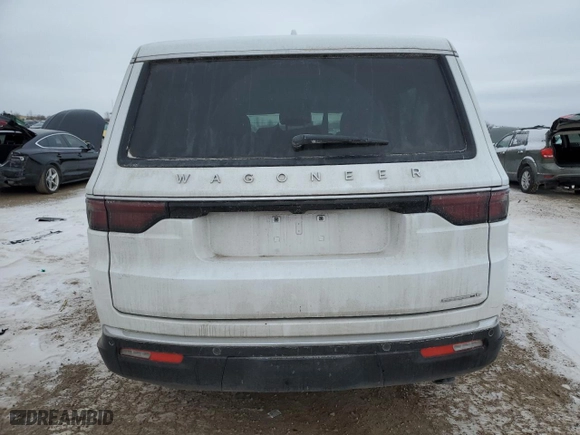 2023 Jeep Wagoneer L Series II with VIN 1C4SJRBP3PS509583, listed as a Copart auction lot 89293585 with 0 mi miles and Salvage Title. Bid and sale history available at carsss.com. Image 6.