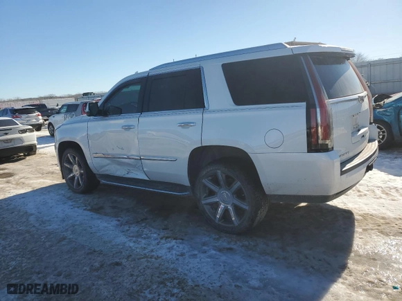 2016 Cadillac Escalade Luxury Collection with VIN 1GYS4BKJ9GR247290, listed as a Copart auction lot 88736035 with 134,505 mi miles and Salvage Title. Bid and sale history available at carsss.com. Image 2.
