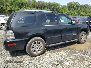 2008 Mercury Mountaineer Premier with VIN 4M2EU48E28UJ17420, listed as a Copart auction lot 62993604 with 214,017 mi miles and Salvage Title. Bid and sale history available at carsss.com. Image 3.