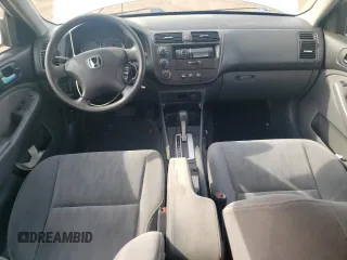 2003 Honda Civic LX with VIN 2HGES16523H507573, listed as a Copart auction lot 54683775 with 204,165 mi miles and Salvage Title. Bid and sale history available at DreamBid. Image 8.