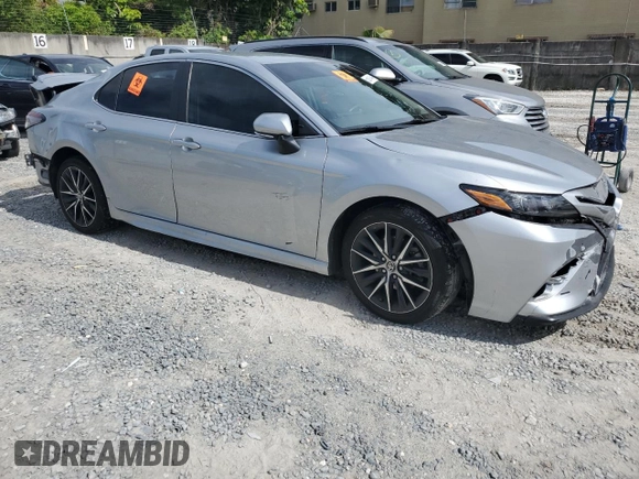 2021 Toyota Camry SE Nightshade with VIN 4T1T11AK1MU562662, listed as a Copart auction lot 66091464 with Not Provided miles and Non Repairable. Bid and sale history available at DreamBid. Image 4.