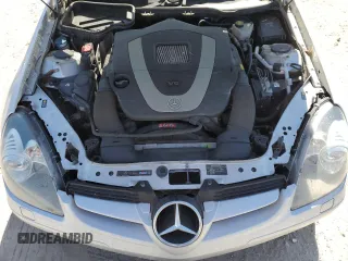 2008 Mercedes-Benz SLK-Class 3.0L with VIN WDBWK54F48F173124, listed as a Copart auction lot 76744214 with 0 mi miles and Non Repairable. Bid and sale history available at carsss.com. Image 11.