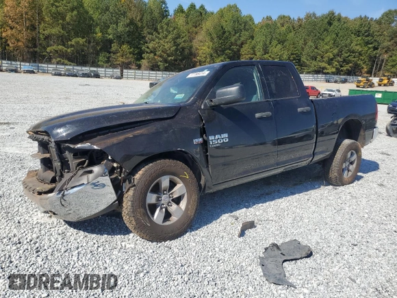 2019 Ram 1500 Classic Tradesman with VIN 1C6RR6FT9KS722986, listed as a Copart auction lot 77788414 with 64,041 mi miles and Salvage Title. Bid and sale history available at carsss.com. Image 1.