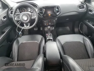 2021 Jeep Compass Altitude with VIN 3C4NJCBB8MT571232, listed as a Copart auction lot 62539405 with 42,977 mi miles and Salvage title. Bid and sale history available at DreamBid. Image 8.